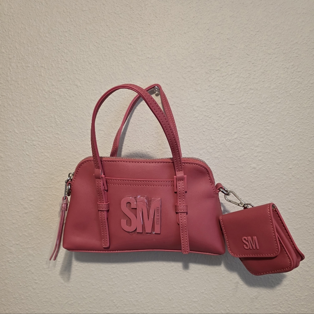 Steve Madden Pink Mini Bag with Coin Pouch
